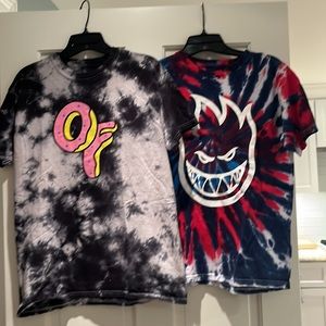 Zumiez tie dye skater t-shirts